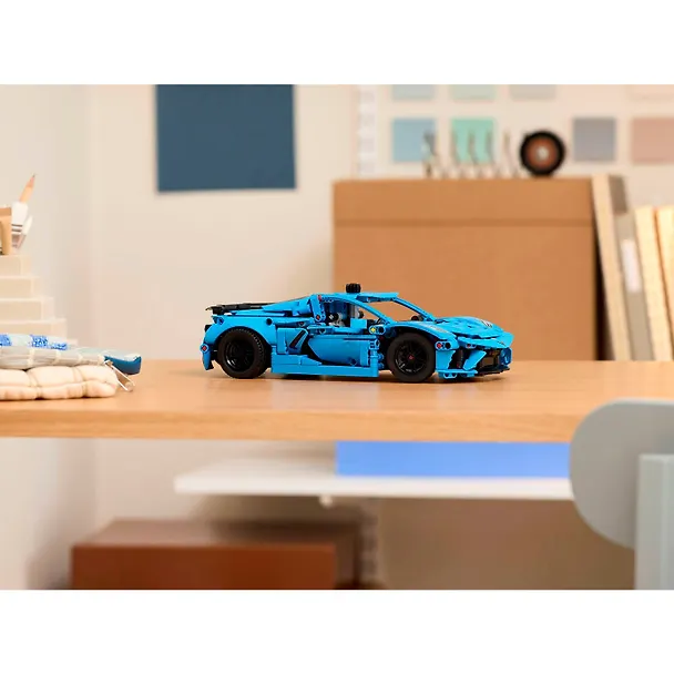LEGO Technic: Шевроле Корвет Стингрей синий, 732 детали (42217) 3121311 — 3