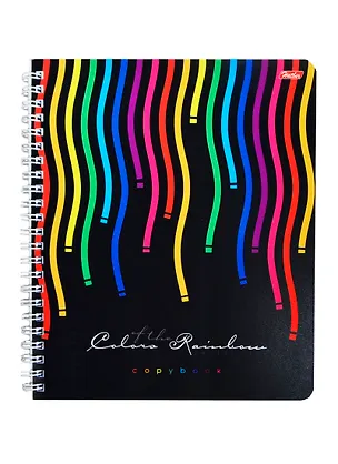 Тетрадь в клетку Hatber, Rainbow, 96 листов, в ассортименте 232434
