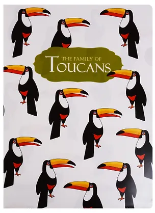 Папка-уголок А4 "Туканы", пластик 0,18мм 244059