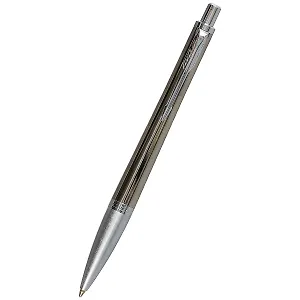 Ручка шариковая Parker, Urban Premium Silvered Powder CT, подарочная синяя