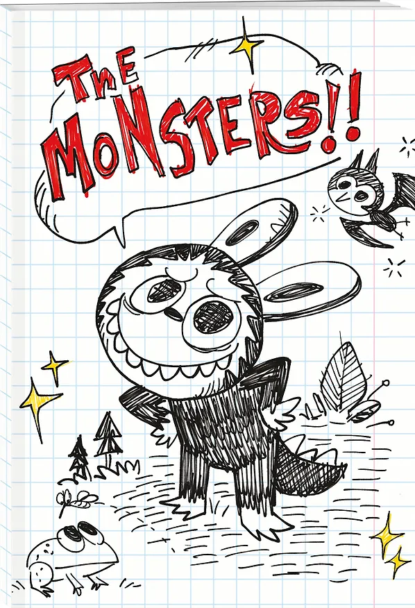 Тетрадь общая «The Monsters (2)», 48 листов в клетку, А5 - Эксмо 3122380 — 2