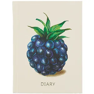 Ежедневник недат. А6 112л "Ежевика" 7БЦ, мат.лам, тисн.зол.фольгой, офсет