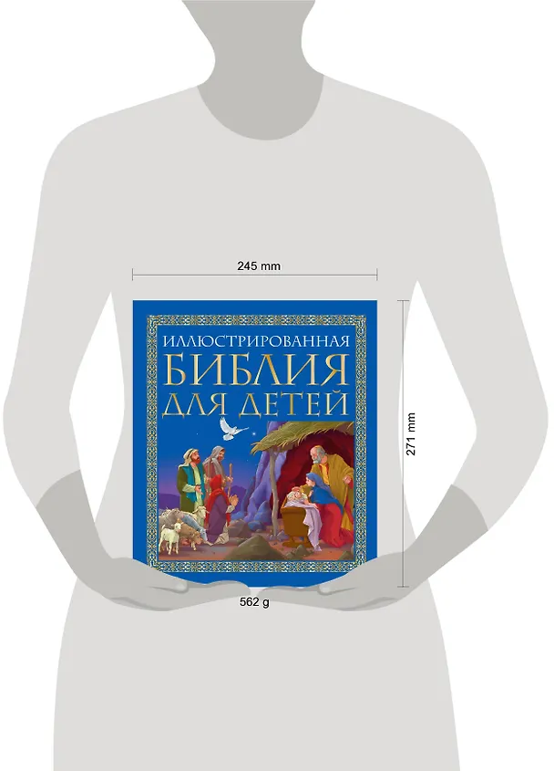 Книга Иллюстрированная библия для детей: великие истории Священного Писания Ветхого и Нового Заветов в пересказе протоиерея Александра  Соколова (Елена Владимирова) — 5