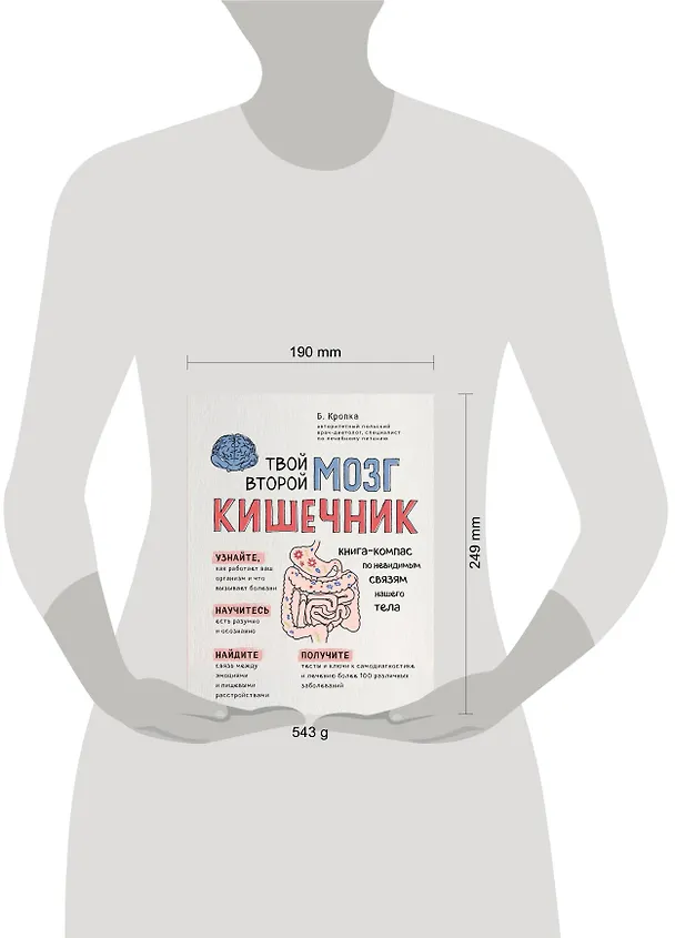 Книга Твой второй мозг - кишечник. Книга-компас по невидимым связям нашего тела (Божена Кропка) — 5