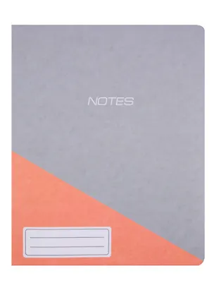 Тетрадь 80л кл. Двухцветная (уголок) кожа, ассорти 255109