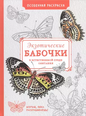 Особенная раскраска: Экзотические бабочки — 2520922 — 1