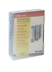 Папка 80ф А4 "DIAMOND" пластик 0,7мм, ассорти, Erich Krause