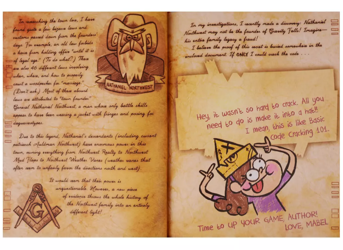 Gravity Falls. Journal 3 (Alex Hirsch, Rob Renzetti) - купить книгу с  доставкой в интернет-магазине «Читай-город». ISBN: 978-1-48-474669-1