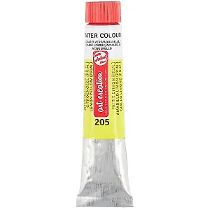 Краска акварельная "Art Creation" №205 желтый лимонный, туба 12мл, Royal Talens