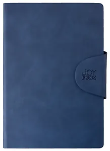 Ежедневник недат. А5 136л "Snap book. No 6" темно-серый, иск.кожа, интегр.переплет, клапан, офсет, ляссе