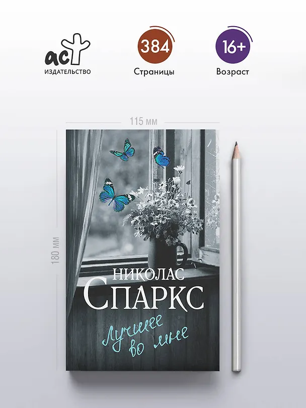 Книга Лучшее во мне (Николас Спаркс) — 6