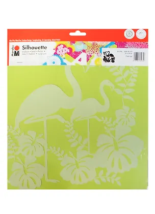 Трафарет-силуэт Marabu 005 Фламинго (028900005) (30х30см) 2418774