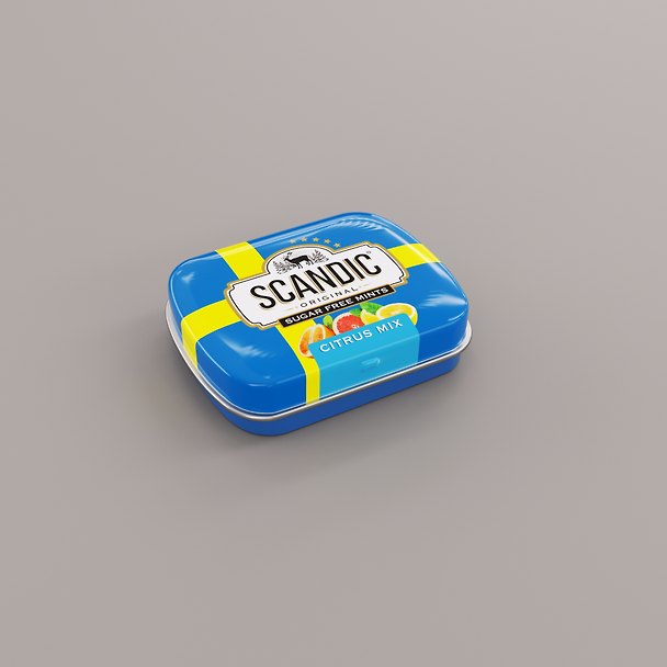 Конфеты SCANDIC без сахара со вкусом Цитрусовый микс, 14г 3123487 — 1