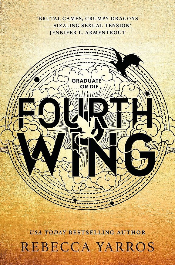 Книга Fourth Wing (Rebecca Yarros) Четвертое крыло (Ребекка Яррос) / Книги на английском языке (Ребекка Яррос) — 1