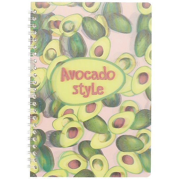 Тетрадь общая «Avocado style 3D», 60 листов в клетку, А5 250265 — 1