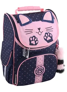 Ранец "BALANCE. Котик пушистый хвостик" 32*26*13см, полиэстер, 1отд., нагрудн.стяжка, светоотраж.элементы
