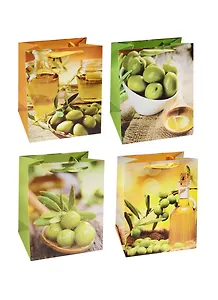 Пакет подарочный бумажный А4 26*32*12,5 "Olive", жен., мат. ламинат, Kairui