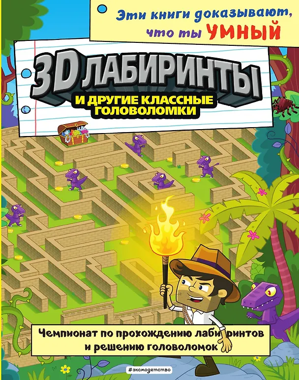 Книга 3D-лабиринты и другие классные головоломки () — 1