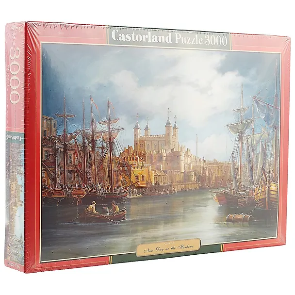 Пазл Castorland 3000 эл. 92*68см "Новый день в гавани (castor)" С-300167 2228647 — 2