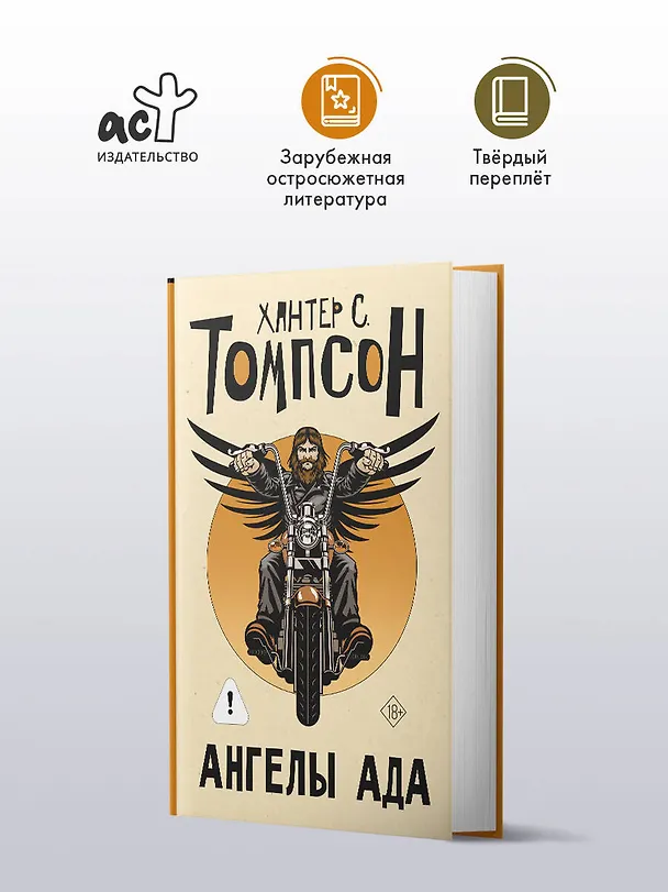 Книга Ангелы Ада (новый перевод) (Хантер Стоктон Томпсон) — 4