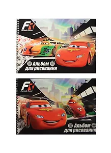 Альбом для рисования 40л А4 "Cars" ,спираль, ассорти, Disney