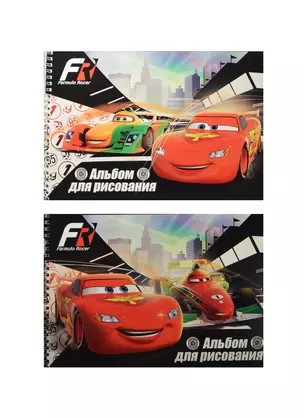 Альбом для рисования 40л А4 "Cars" ,спираль, ассорти, Disney — 235357 — 1