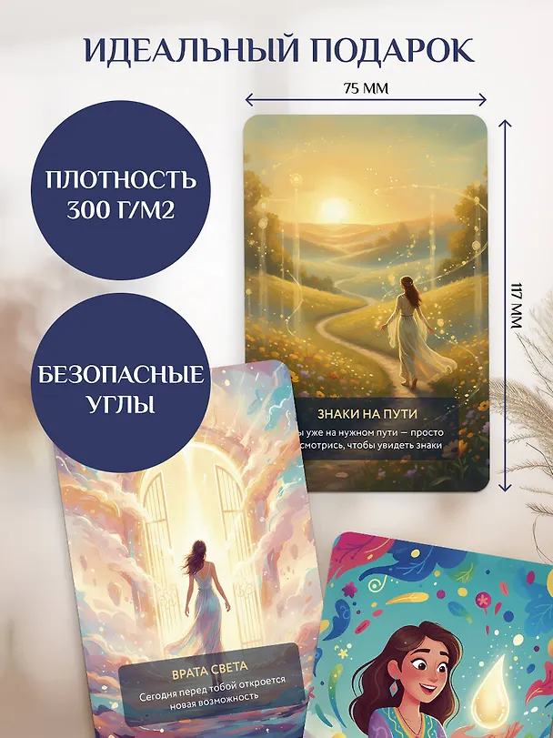 Книга Услышь голос вселенной! 40 метафорических карт с предсказаниями для тех, кому нужен ответ здесь и сейчас () — 10