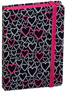 Ежедневник недатированный "СОФТ-ТАЧ. Сердечки"