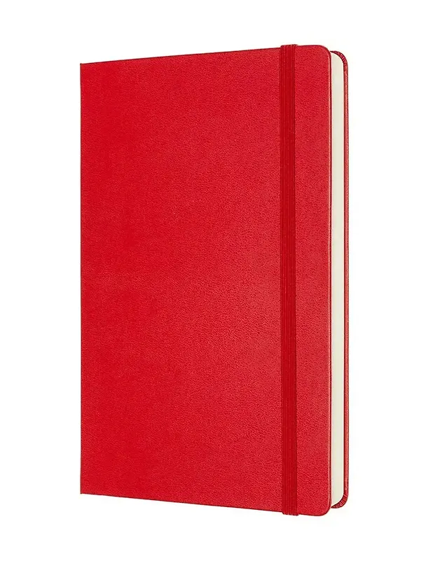 Книга для записей А5 200л лин. "CLASSIC EXPANDED Large" тв.обл., красный, резинка, 2 ляссе, Moleskine 255754 — 4