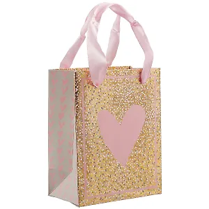 Подарочный пакет «Pink heart», А6