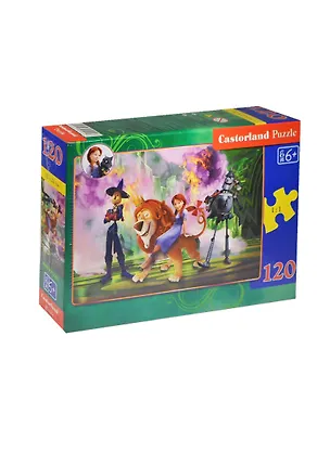 Пазлы 120 MIDI B-PU12247-OZ Дороти с друзьями (32х23см) (6+) (коробка) (Castorland) 2449742