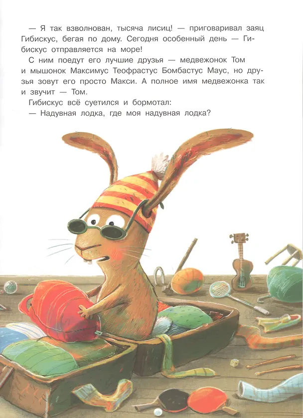 Книга Заяц Гибискус и его большой друг (Гюнтер Якобс) — 3