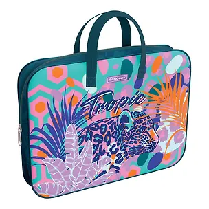 Папка для тетрадей А4 "Tropical" текстиль, ручки, ErichKrause 3021103