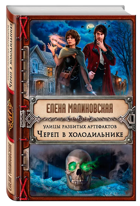 Книга Улицы разбитых артефактов. Череп в холодильнике (Елена Малиновская) — 4