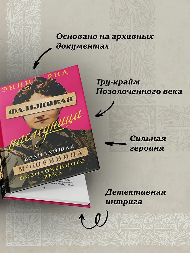 Книга Фальшивая наследница: Величайшая мошенница Позолоченного века (Энни Рид) — 5