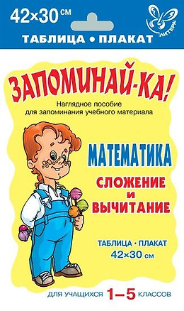 Математика. Сложение и вычитание для учащихся 1-5 классов — 2133777 — 1