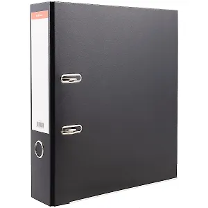 Папка архивная 70мм А4 "Standard" арочн.механизм, черный