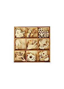 Набор деревян. эл./кор. Сад (45эл/уп) (11-02717-L2)