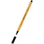 Ручка капиллярная Stabilo, Point, черная 0,4 мм — 202002 — 2