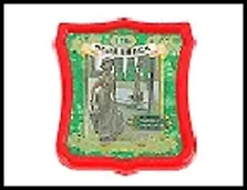 ГС магнит герб пластик бумага Челябинск Кокетка у зеркала 4,5*5 см 465853, шт 2322397