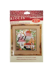 Набор для вышивания крестом Риолис Лето (612) (164520) (13х13см) (упаковка)
