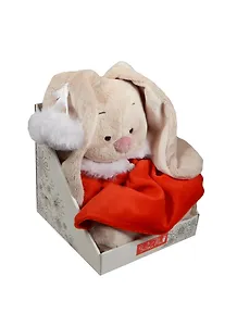 Мягкая игрушка Зайка Ми в алом  платье (18 см) (SidS-110)