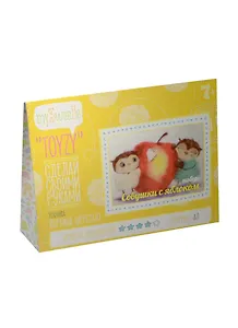 Набор TOYZY Совушки с яблоком (TZ-P026) (картина шерстью А3) (7+) (упаковка)
