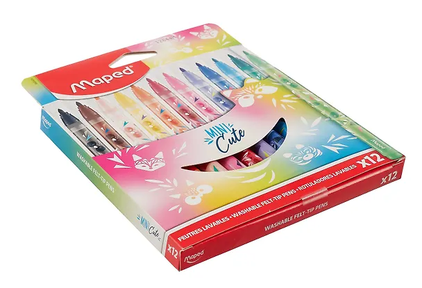 Фломастеры «Mini cute» Maped, 12 цветов 3037984 — 2