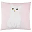 Подушка Котик пушистый (текстиль) (35х35) в ассортименте — 2881163 — 2
