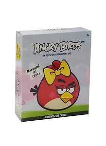 Набор для изгот. магнитов из гипса Angry Birds-девочка (84427) (коробка) (3+)