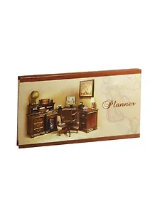 Планинг недат. 64л "ОФИСНЫЙ СТИЛЬ" карманный, интегр.обл., офсет, тиснение цв.фольгой, Феникс