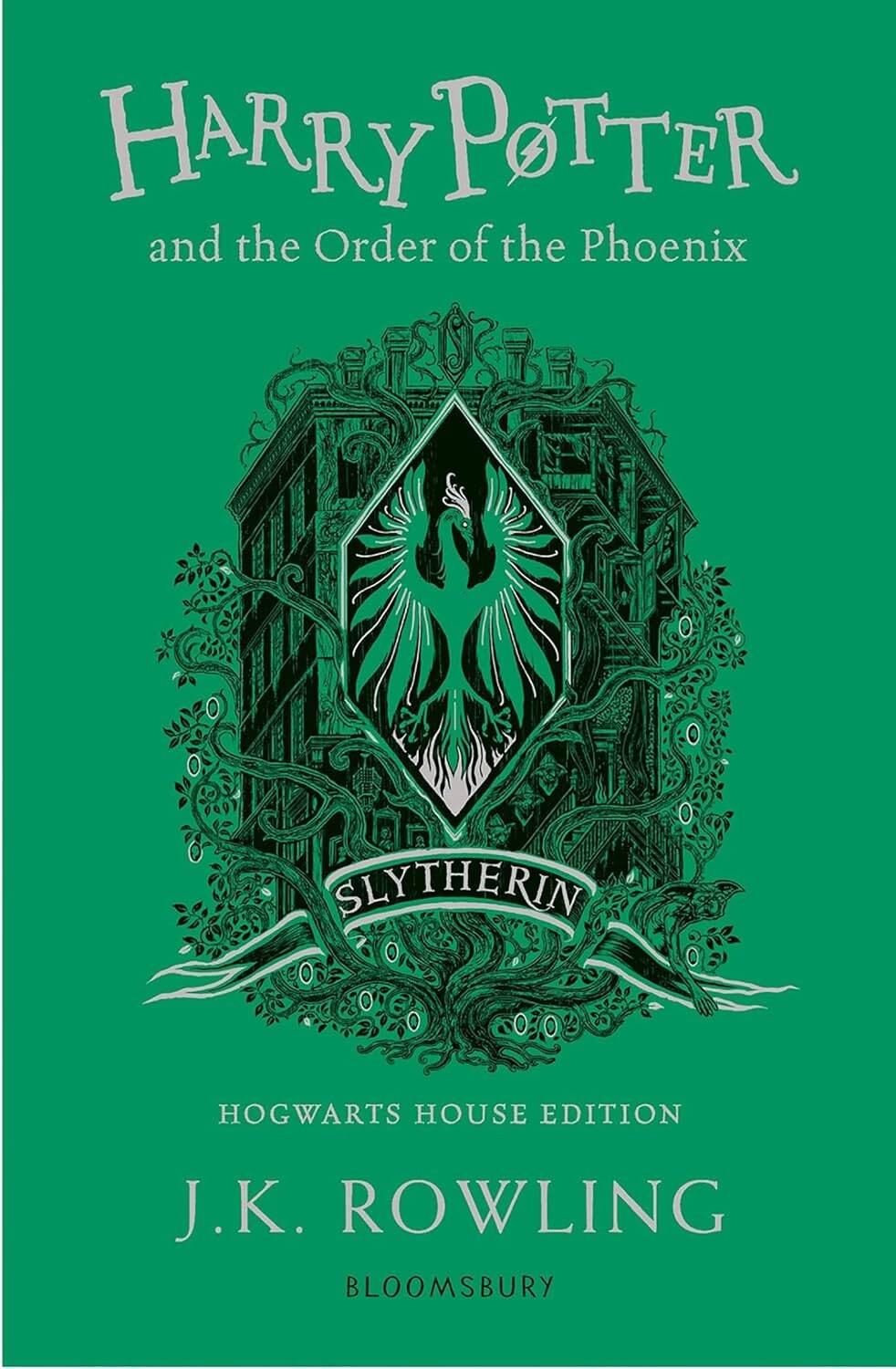 Обложка книги «Harry Potter and the Order of the Phoenix - Slytherin Edition J.K. Rowling Гарри Поттер и Орден Феникса - Слизерин Д.К. Роулинг / Книги на англ. языке»