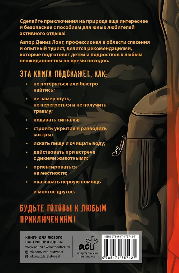Книга Пособие для мальчиков. Руководство по выживанию на природе (Дениз Лонг) — 2