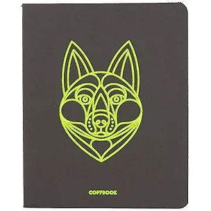 Тетрадь в клетку Listoff, "Total Black. Oh my dog", 48 листов, в ассортименте 258059